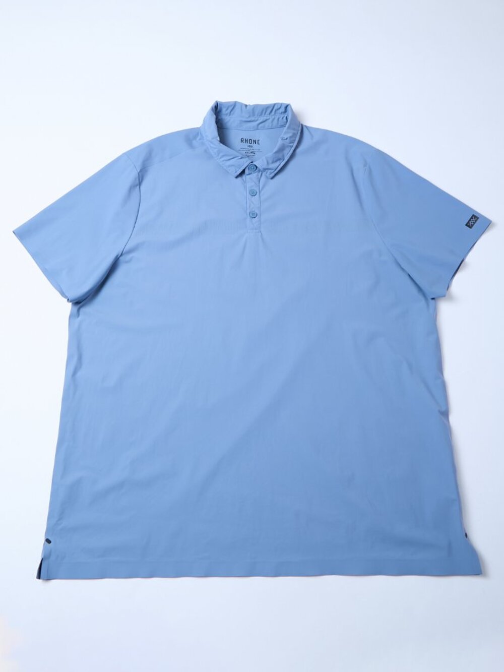 RHONE Tech Performance Polo Shirt XXL Short Sleeve Golf Blue